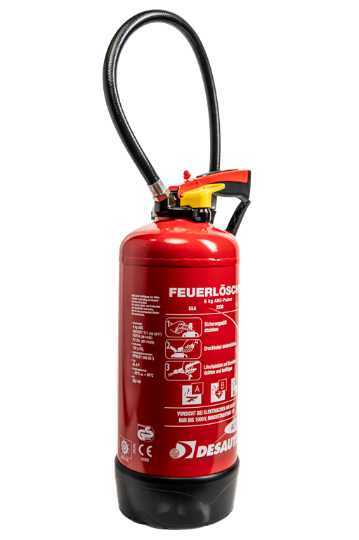 AL6P ABC-Pulver Feuerlöscher 3