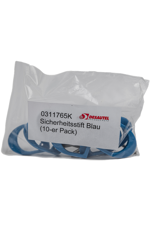 Sicherungsstift Blau schmal 10-er Packung 2